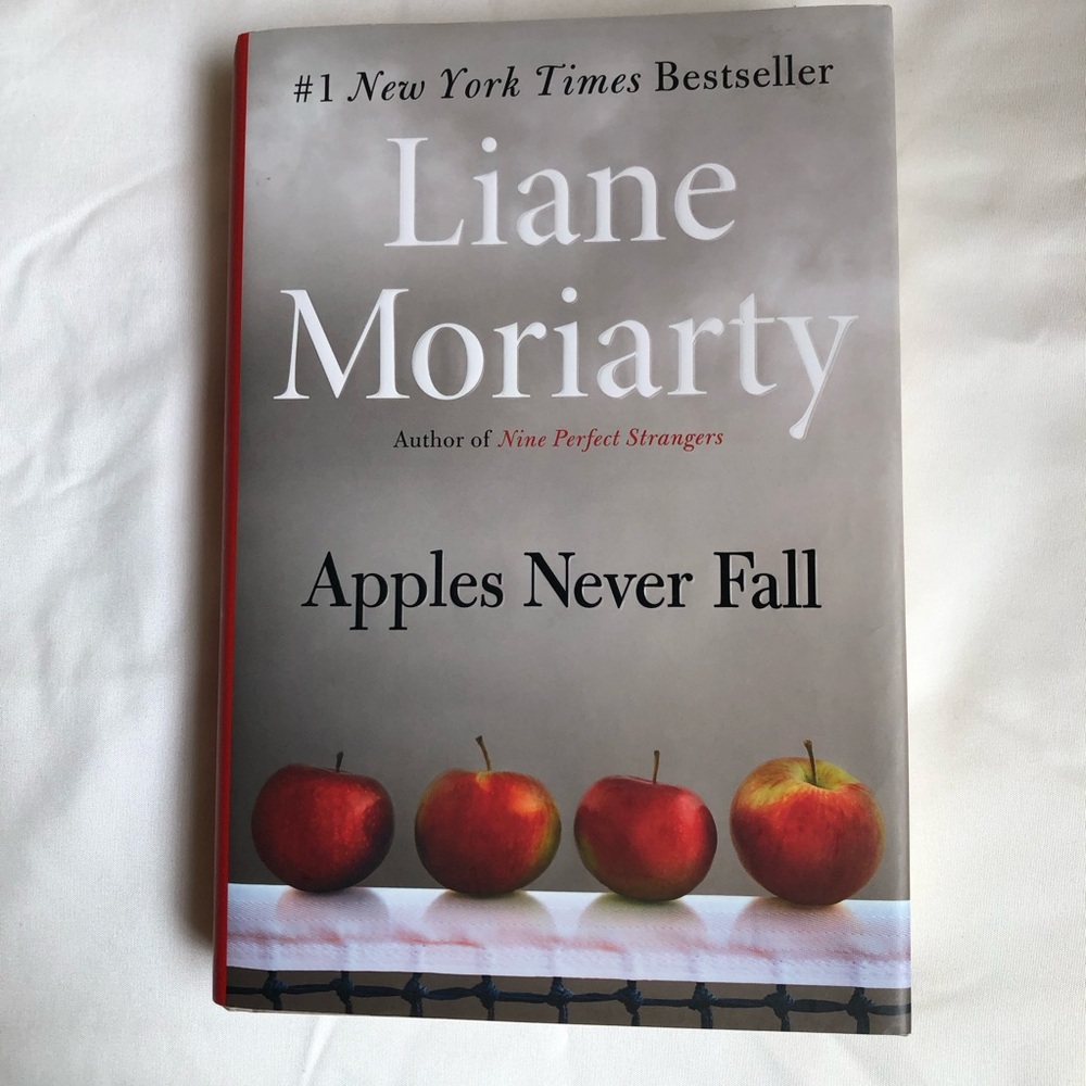 Apples Never Fall Novel by Liane Moriarty, Hardcover Book, pet/smoke free home
